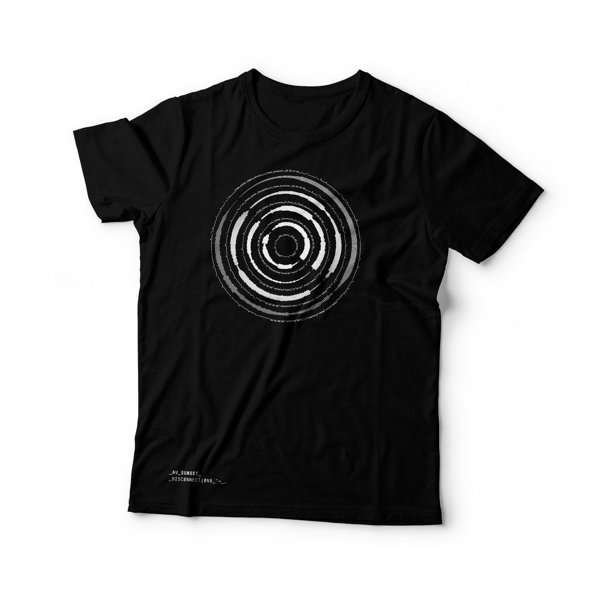 AV Sunset - Disconnections - Circle T-Shirt
