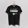 AV Sunset - Vs Reality T Shirt (Black / Stonewashed Grey / Stonewashed Burgundy)
