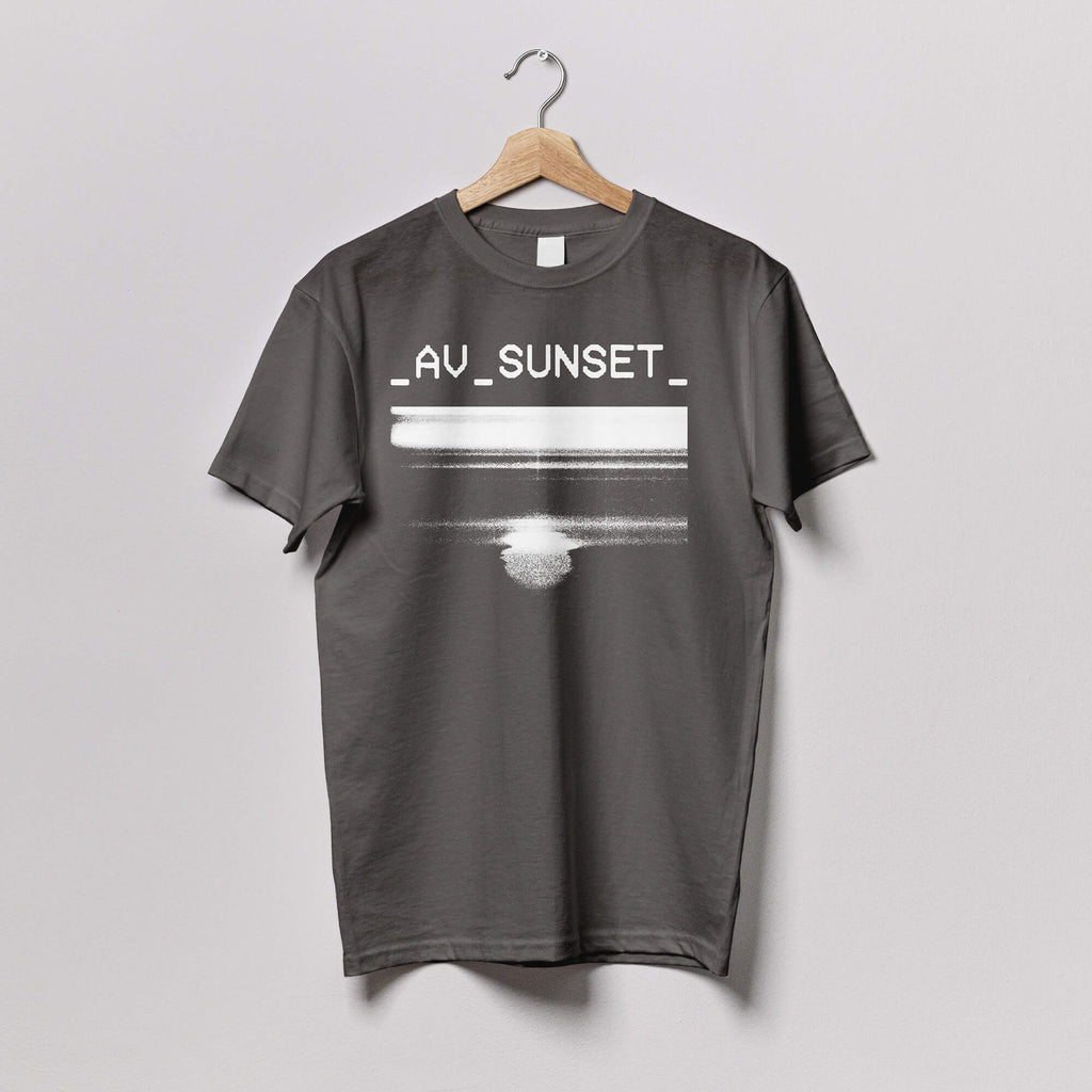 AV Sunset - Vs Reality T Shirt (Black / Stonewashed Grey / Stonewashed Burgundy)