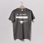 AV Sunset - Vs Reality T Shirt (Black / Stonewashed Grey / Stonewashed Burgundy)