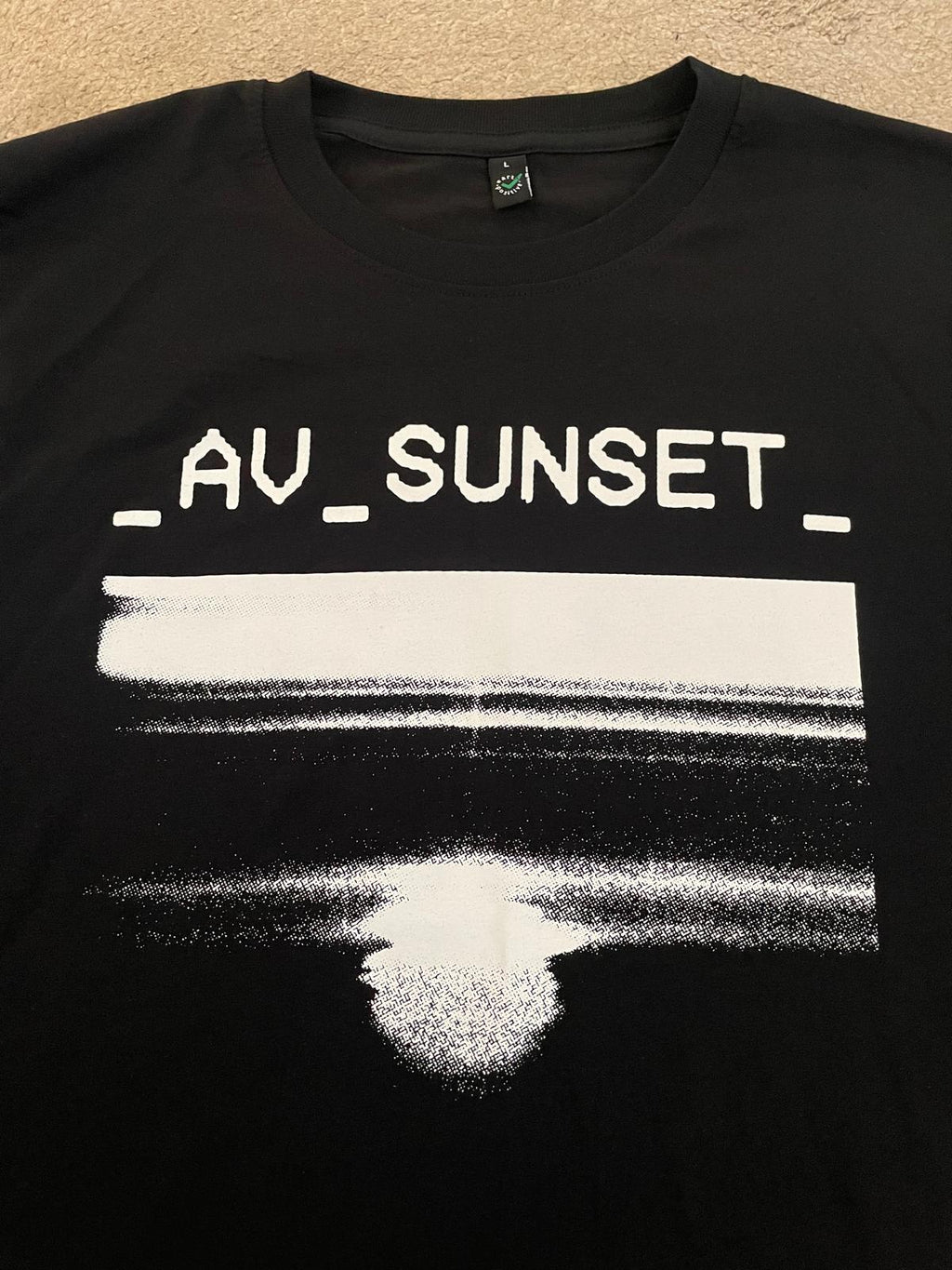 AV Sunset - Vs Reality T Shirt (Black / Stonewashed Grey / Stonewashed Burgundy)