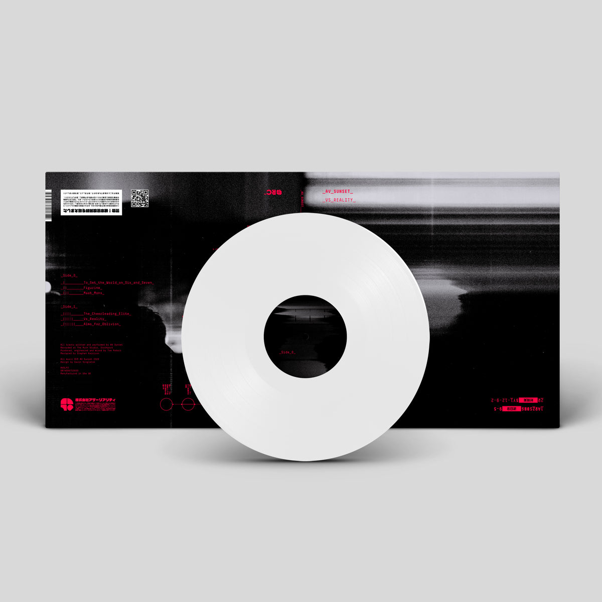 AV Sunset - Vs Reality Limited Edition White Vinyl